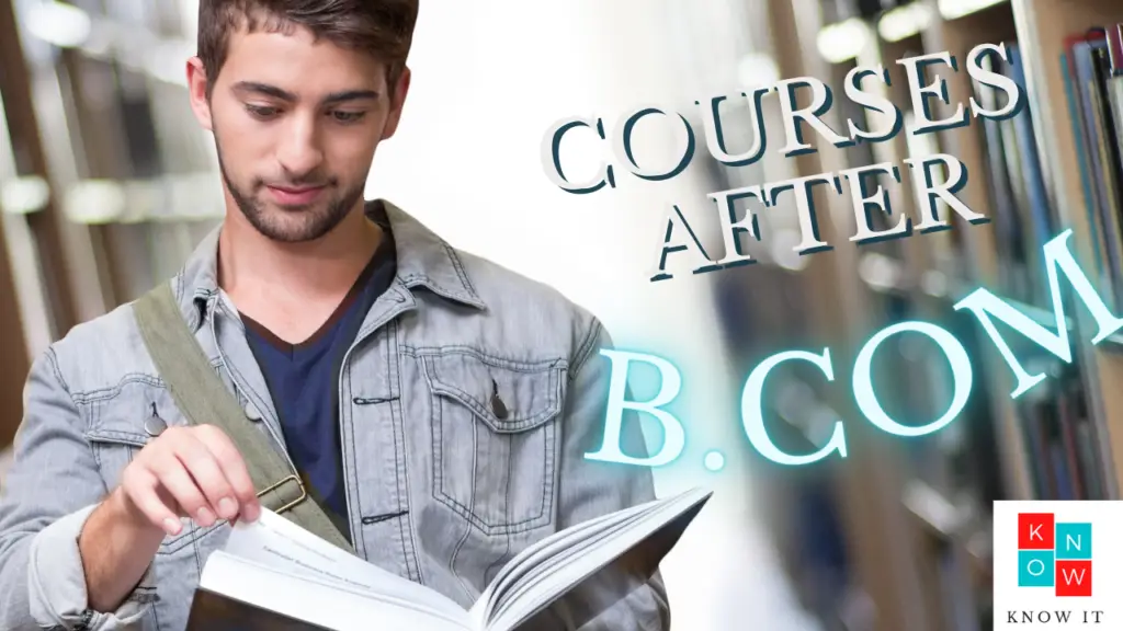 Courses After B.Com
