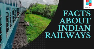 FACTS ABOUT INDIAN RAILWAYS