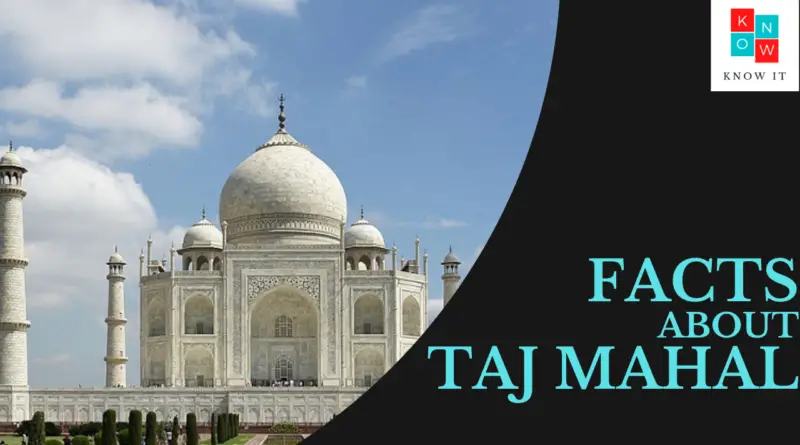 Facts About Taj Mahal