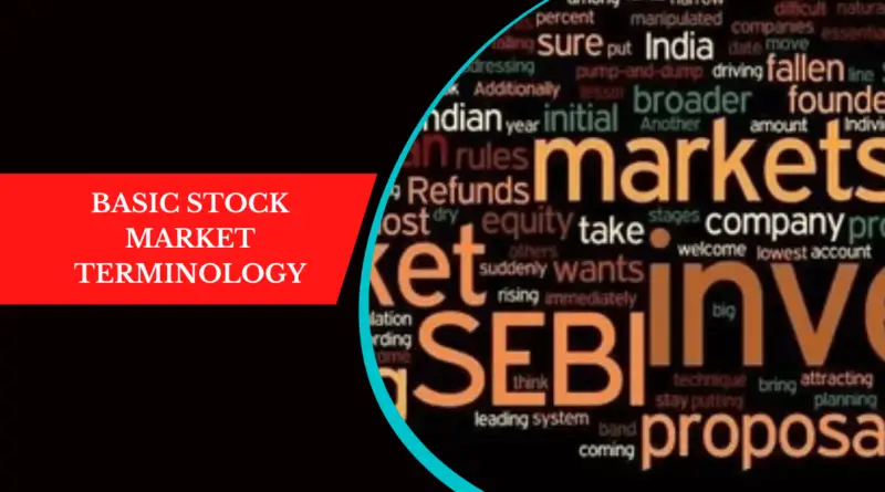 Basic Stock Market Terminology