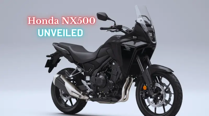 Honda NX500 Unveiled