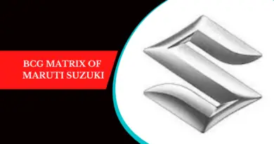 BCG Matrix of Maruti Suzuki
